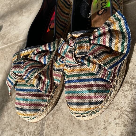 Sam Edelman Rainbow Stripe Lilian Espadrille - Picture 5 of 10